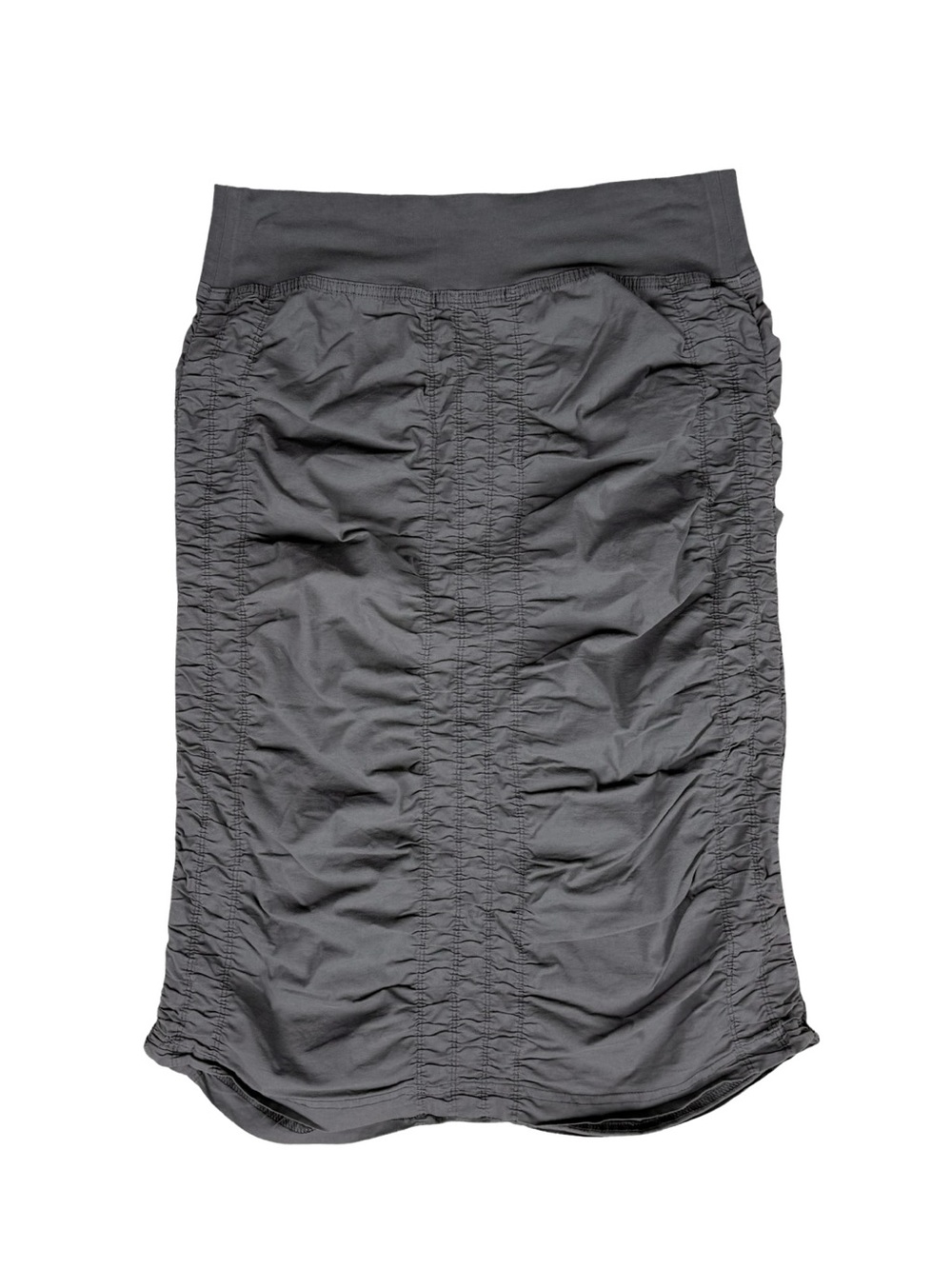 XCVI Ruched Midi Skirt Gray Size S - Picture 4 of 7